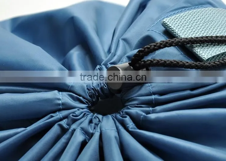 High-capacity nylon shoulder storage strap bag for car