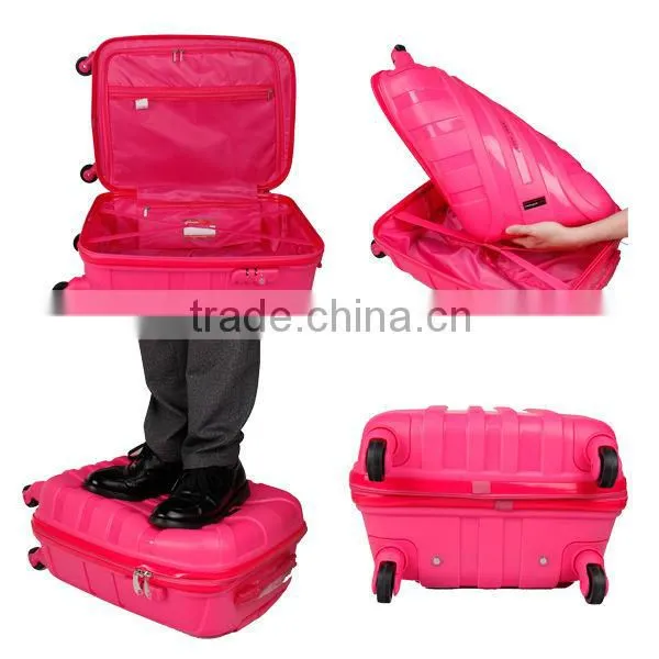 New Style PP Four Wheels Travel Luggage Bag