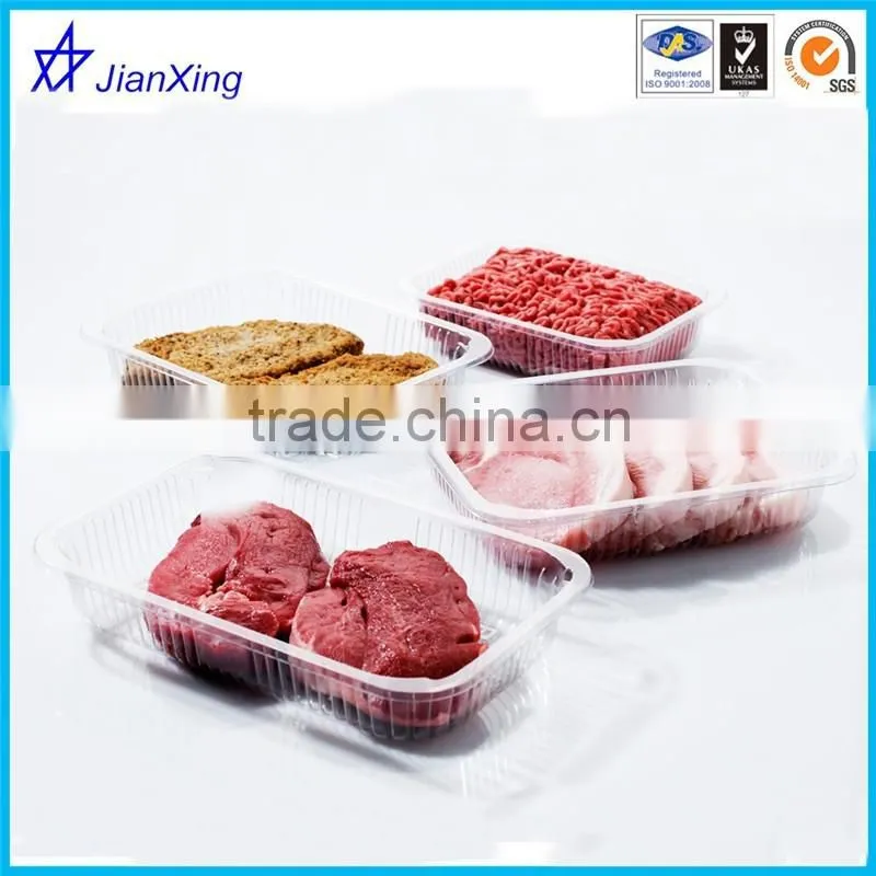 custom Blister plastic Transparent Sushi tray with lid