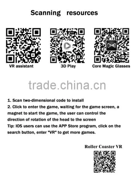 google vr box 3d vr shinecon glasses for IPhone samsung