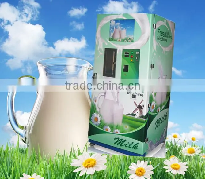 Energy Efficiency Factory Prices Best Selling Automatic Fresh Milk Vending Machine With Refrigerating