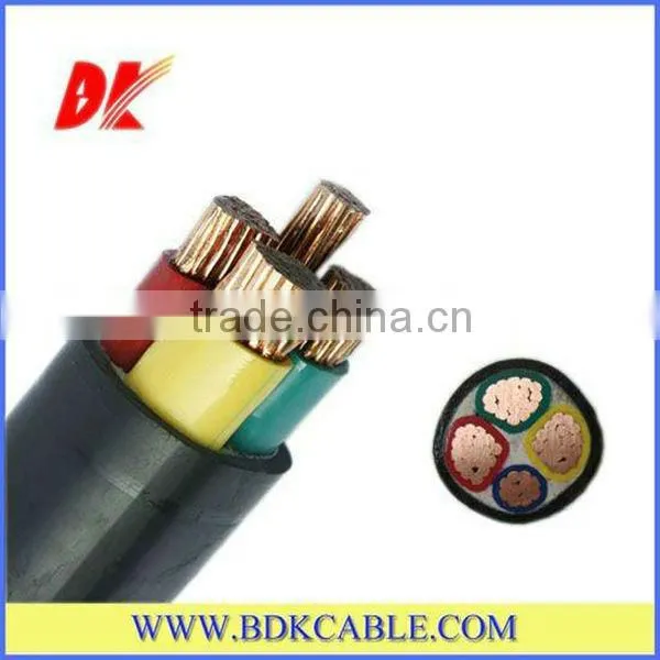 PVC Insulation and Sheath Cable Power Cable 3x25mm2+E