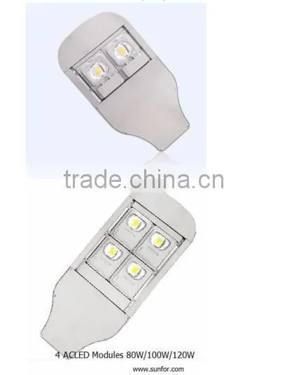 120W high power Driver on board (DOB) LED STREET LIGHT solar power street light AC MODULAR LED STREET LIGHT