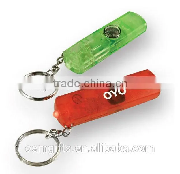 Plastic Carabiner with Compass