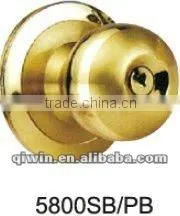 Cylindrical knob lock