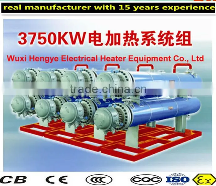 stainless steel horizontal industrial heater