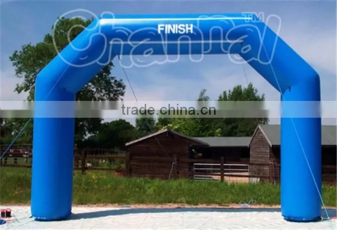 2016 new arrival advertising inflatable finish line arch for sale
