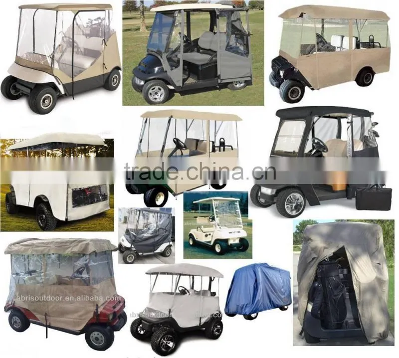 Classic Accessories Windshield Golf Cart Rain Enclosure Cover