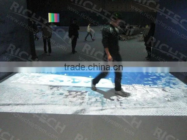wedding/disco dance lighting interactive floor LED for advertisement product /wedding accessory.