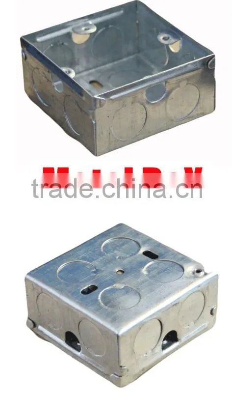 3x3way metal electrical junction box