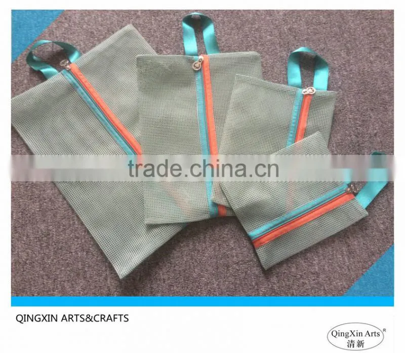 drawstring mesh laundry bag
