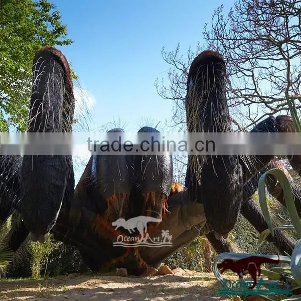 OA6044 Theme Park Decorative Animated Giant Spider