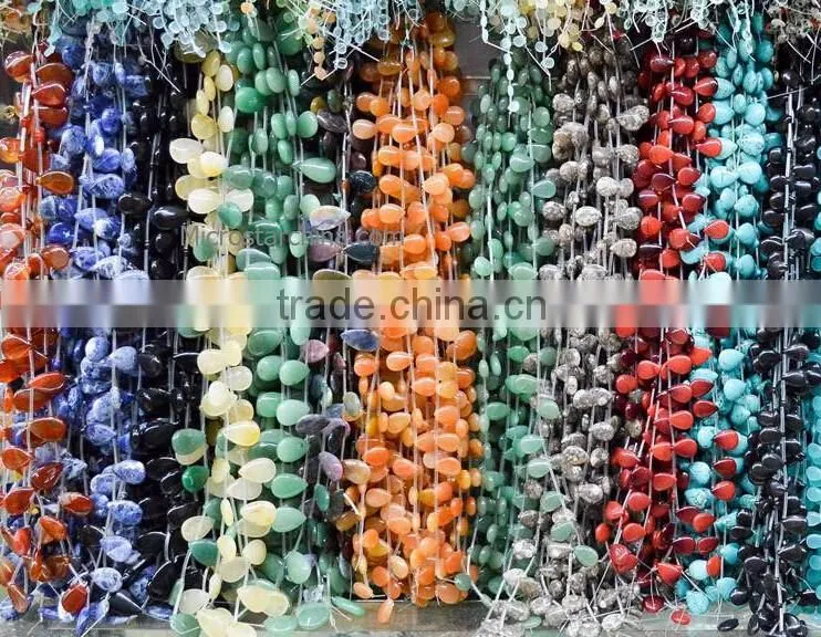 wholesale 2016 new fashion DIY waterdrop 6*9mm string turquoise beads for jewelry making
