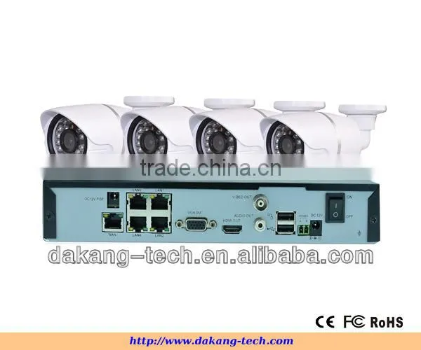 real POE NVR kits IPC h.264 NVR kits for ip camera