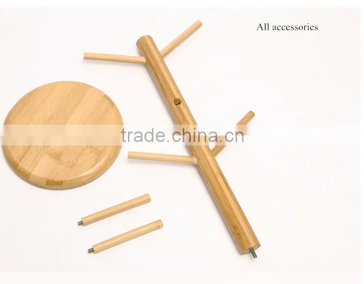 Bamboo Tea cup Rack
