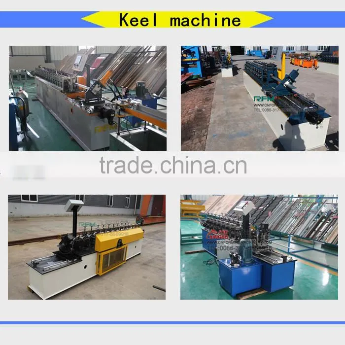 Cold formed steel channel forming machine on alibaba