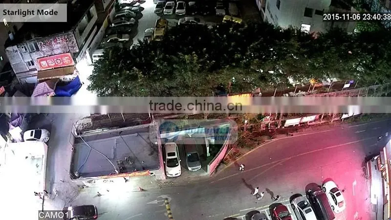 0.0001 Low Lux With 6mm Lens CCTV Waterproof/outdoor Security 2MP Mini Bullet Starlight AHD Camera