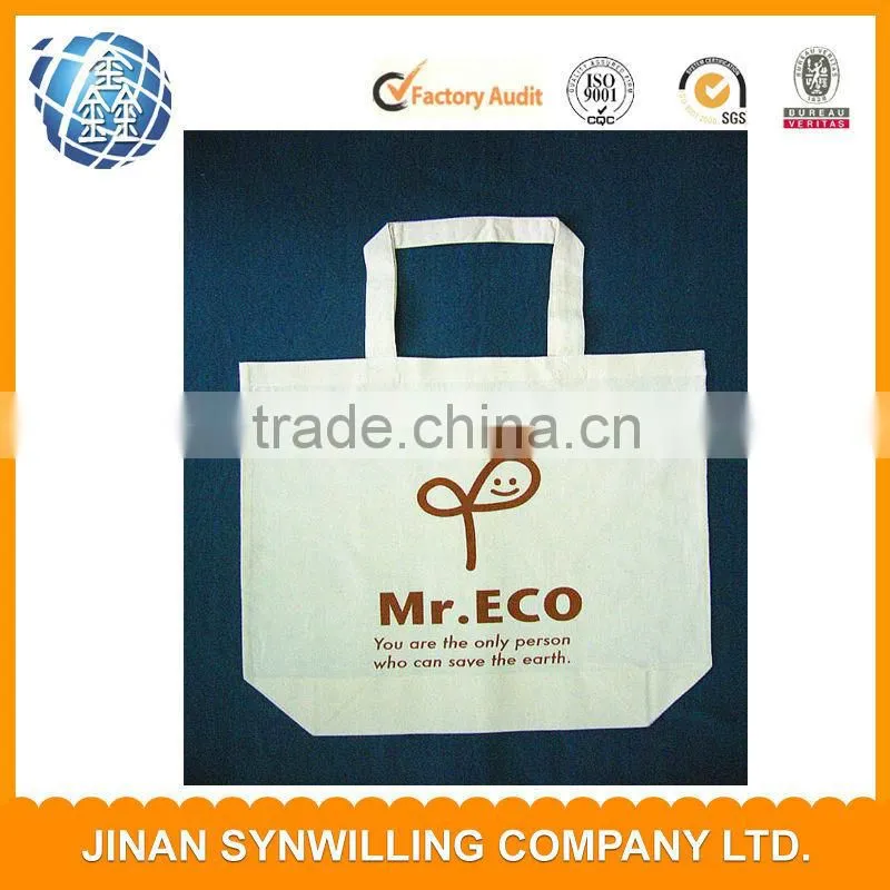 Foldable cotton shopping bag