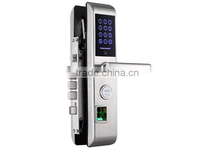 New Touch Reader Fingerprint Electric Door Lock with Keypad