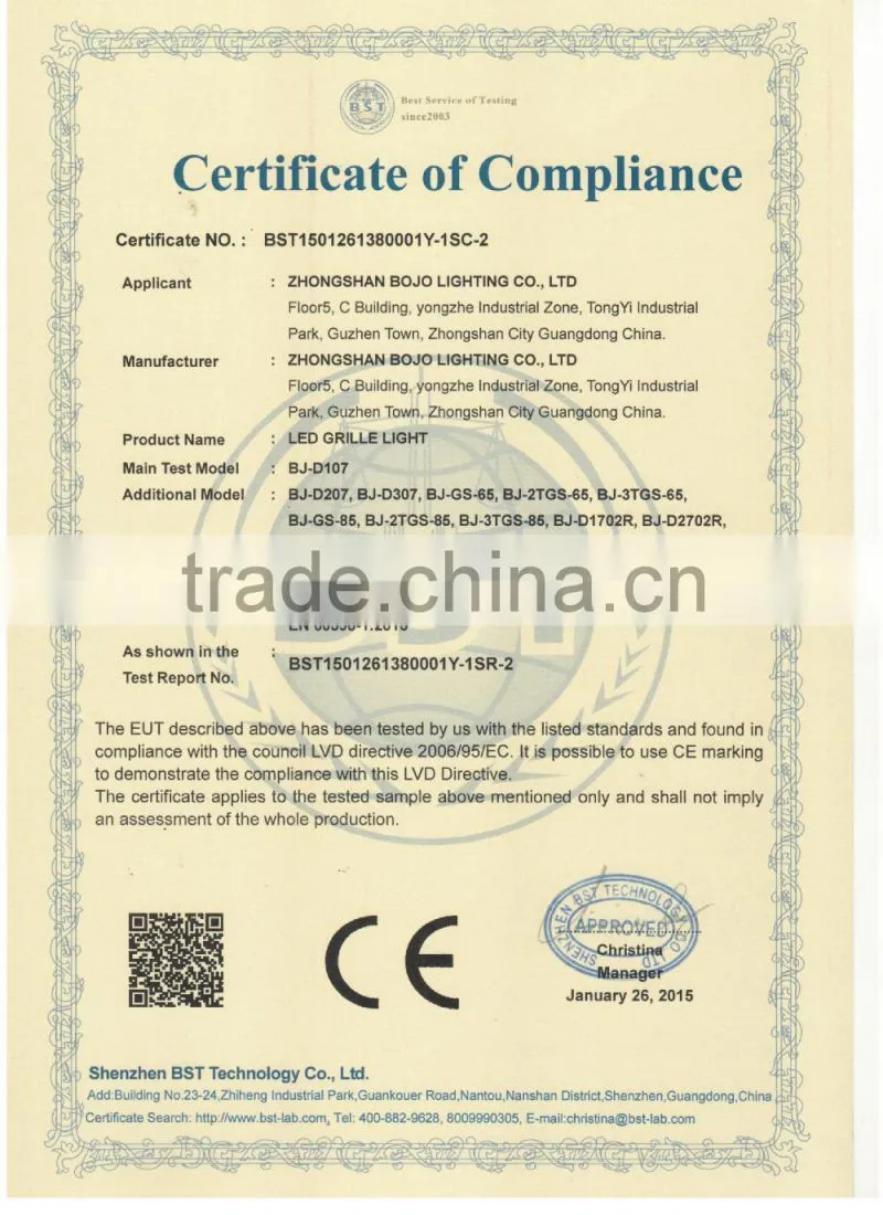 Professional Good Quality track led light