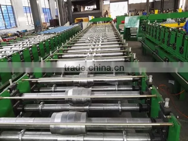 Corrugating Iron Cold Galvanizing Aluminium Roofing Sheet Making Machine