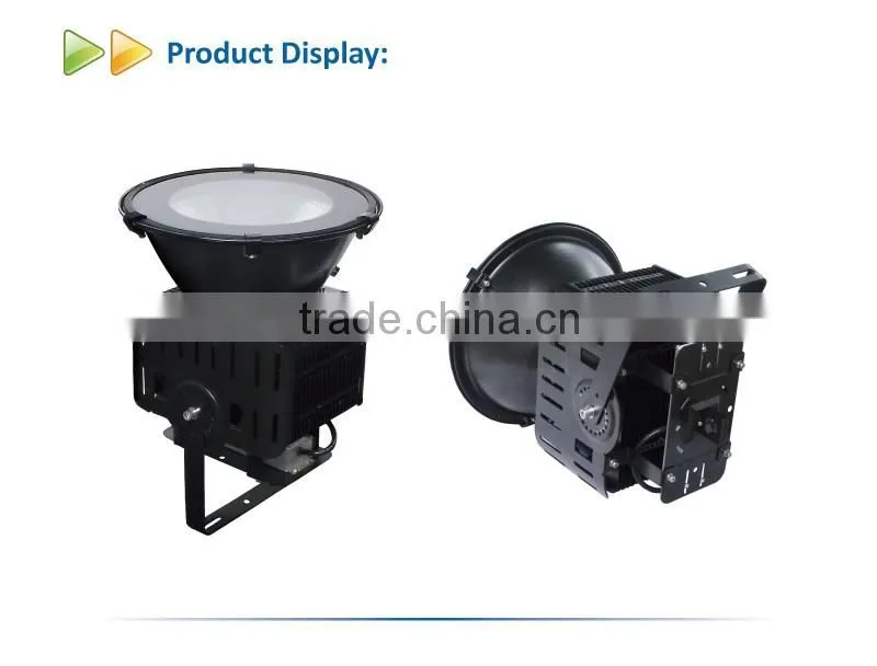 2016 outdoor lighting SMD3030 high power 200w black led high bay light