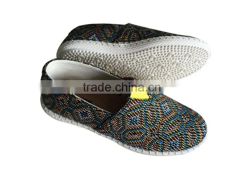 woman flat shoes ,canvas trendy casual shoes