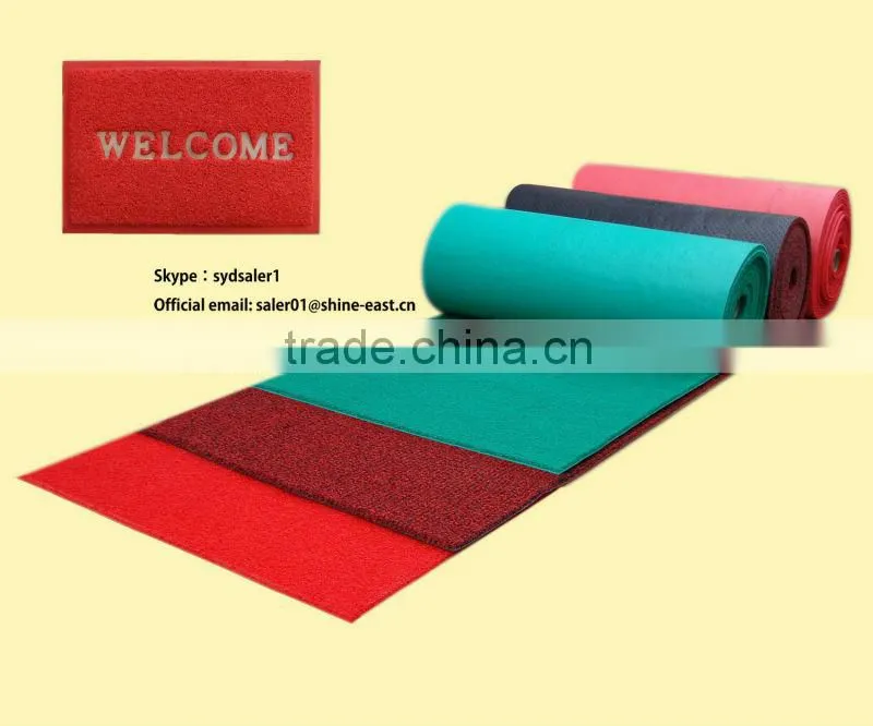 Mat machine / PVC floor spray silk carpet mat machine / production line