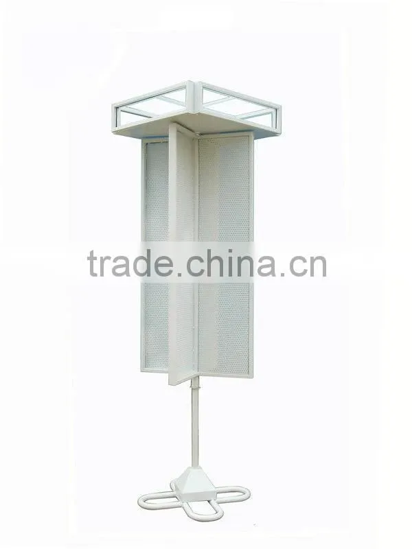 fashion orifice plate lighted rotating sunglass display stand HSX-1543