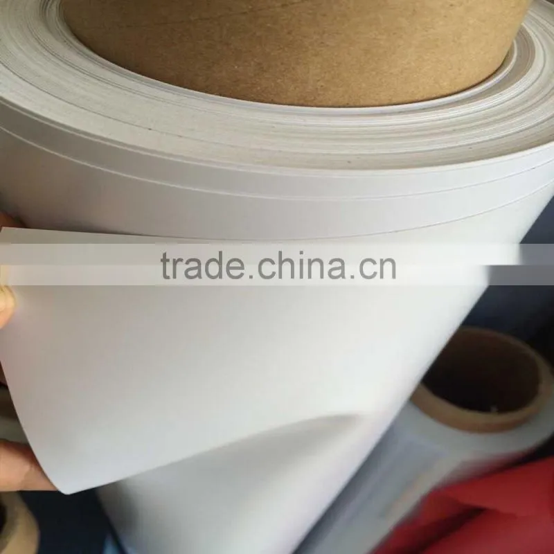 2015 New Product PVC Embossed Film For Handle Bag Straps