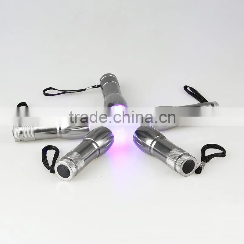 Super Mini Nail art Diy tools 9 LED Lamp bead Gel Nail Lamp Gel Curing Tube Light Nail Art Polish Dryer flashlight