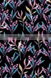 printed 100% rayon fabric