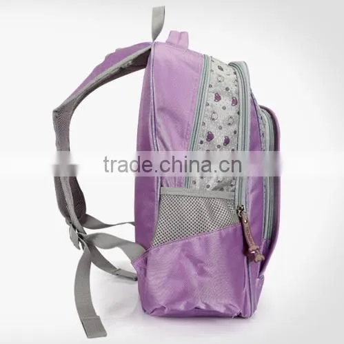 2015 New Design Polyester School backpack