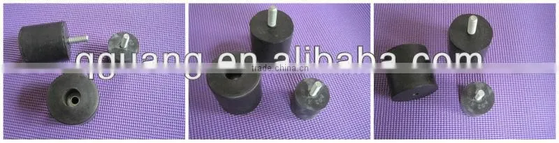 Rubber impact damper