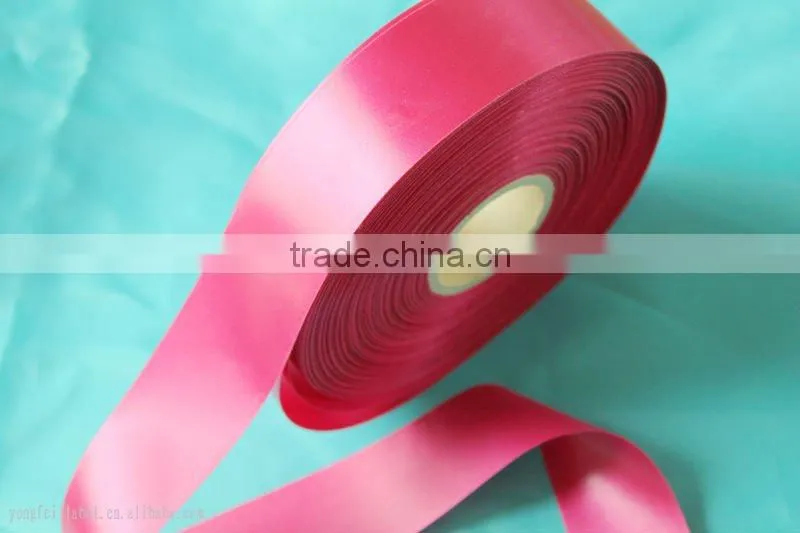 Printed Satin Ribbon Label Fabric