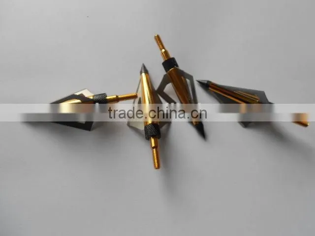 Archery hunting broadhead arrowhead
