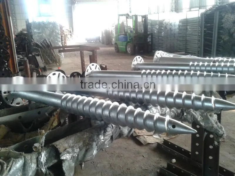 Ground Screws for Solar Mounting System