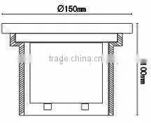 good quality and modern design led inground light