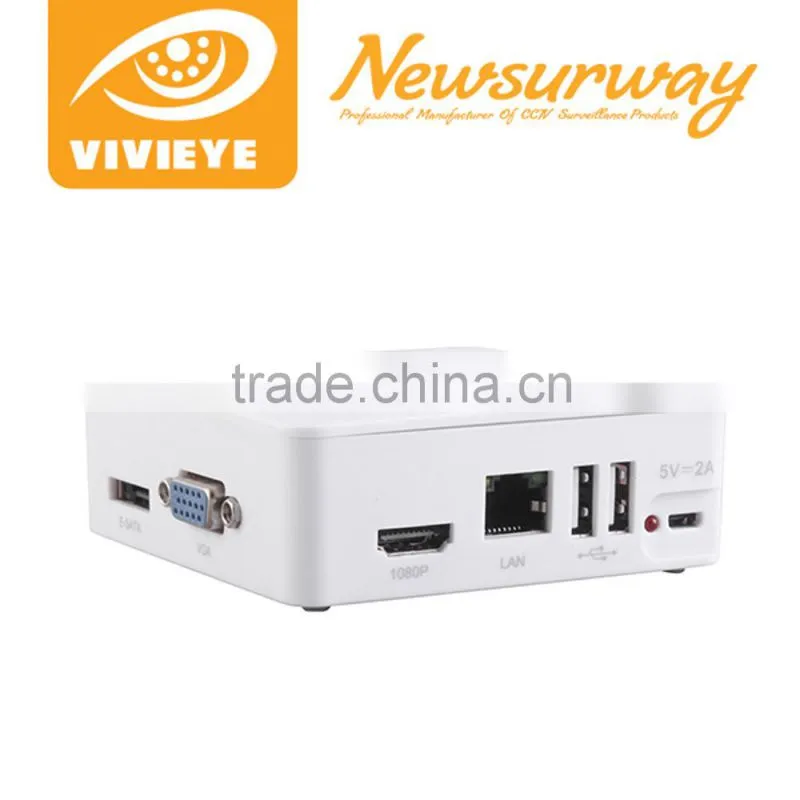 Super mini NVR Onvif 4 Channel 1080P/960P/720P NVR Mini Portable NVR
