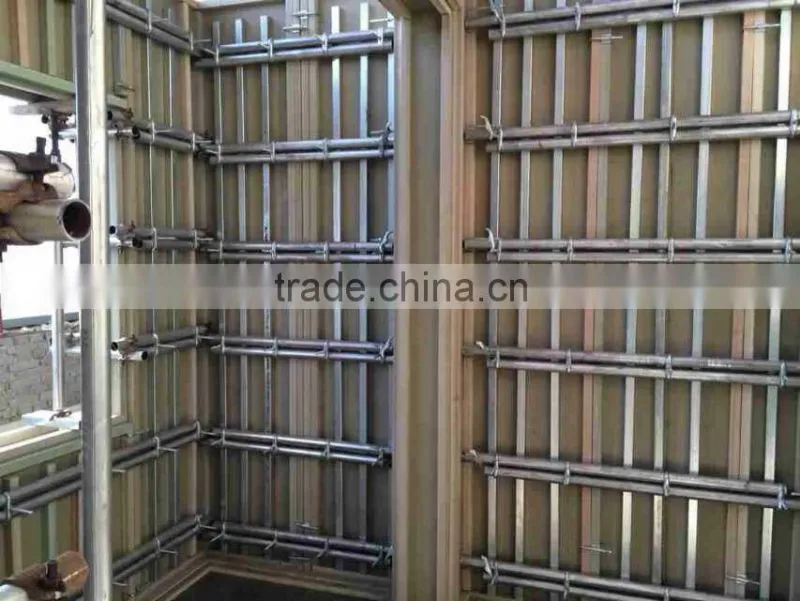 Waterproof and fireproof building wood plastic template