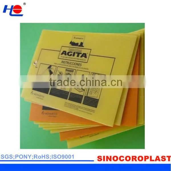 no rust and anti-static polypropylene coroplast retardant signboard