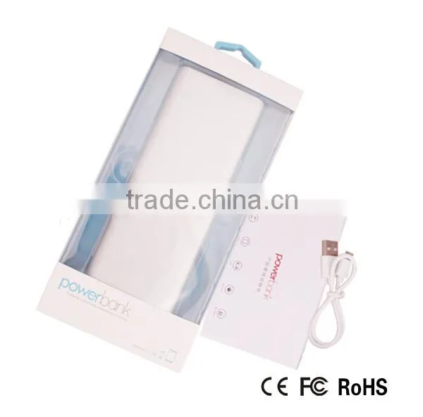 newest aluminum large capacity 15000mah chargers from china