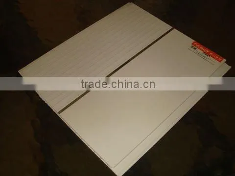 20/25/30cm One groove silver line PVC artistic ceiling Half printed