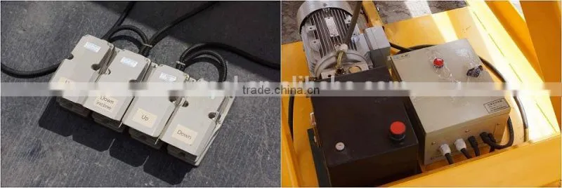 1500KG Stationary price of freight elevator with Max.height 1550mm (Customizable)