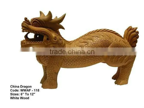 dragon carvings