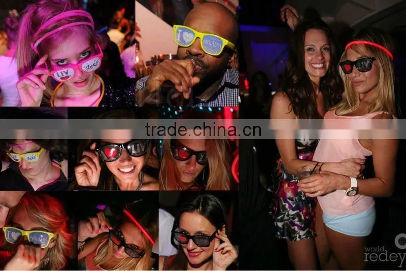 2014 Hot Sell Printing Sunglasses With Custom Logo Pinhole Printing On Pinhole Sticker Lens Printing Sunglasses (BSP2836)