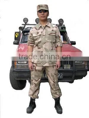 HOT selled 190gsm rip-stop 65%35%T/C army BDU uniform