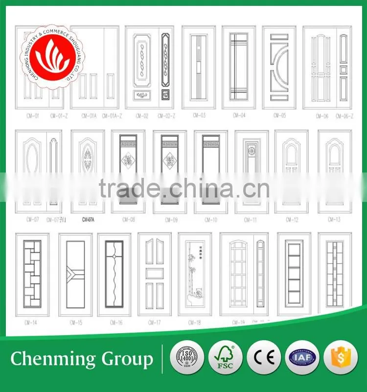 steel moulded door skin for security door