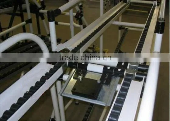 JY-2046 | Iron roller wheel | Metal roller track | Rubber pvc sliding rail
