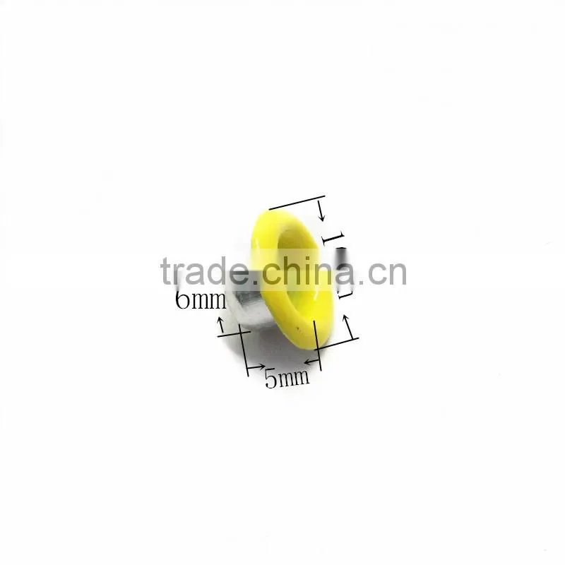 Wholesale Fashion Cheap Colored Metal Eyelet For Shoes